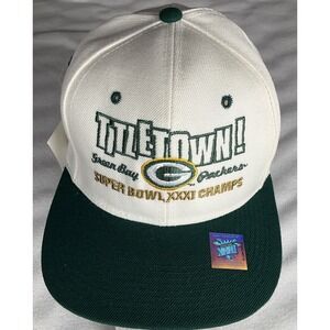 Green Bay Packers NFL Vintage Game‎ Day Super Bowl XXXI Champs 1996 Hat Cap NWT